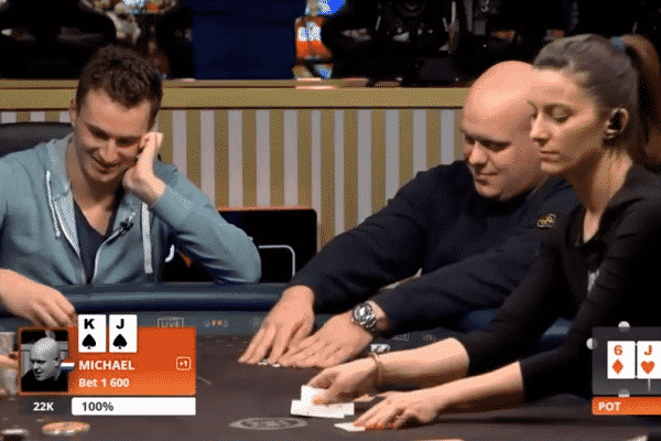 Michael van Gerwen wint pokerpot tussen professionals op Big Game