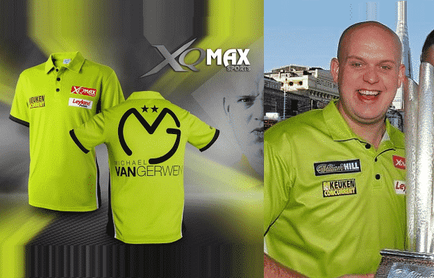 PDC WK veiling item 6: Officieel Michael van Gerwen shirt, maat XXL