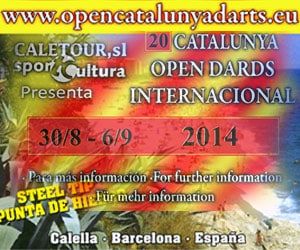 Zon, zee, darts en plezier "20e Open Catalunya darts toernooi 2014"