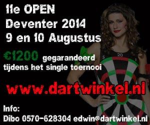 11e editie van het Open Deventer in weekend van 9 en 10 augustus