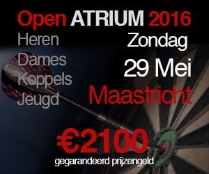 3e Open Atrium wordt aanstaande zondag 29 mei 2016 gespeeld