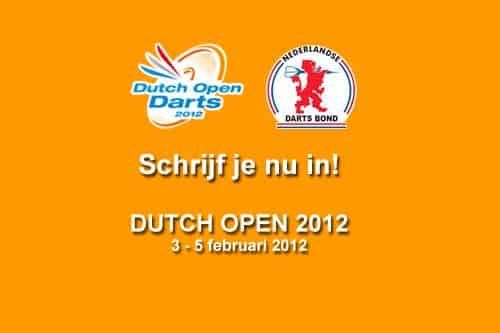 Schrijf je met een groep in voor de Dutch Open Darts 2012