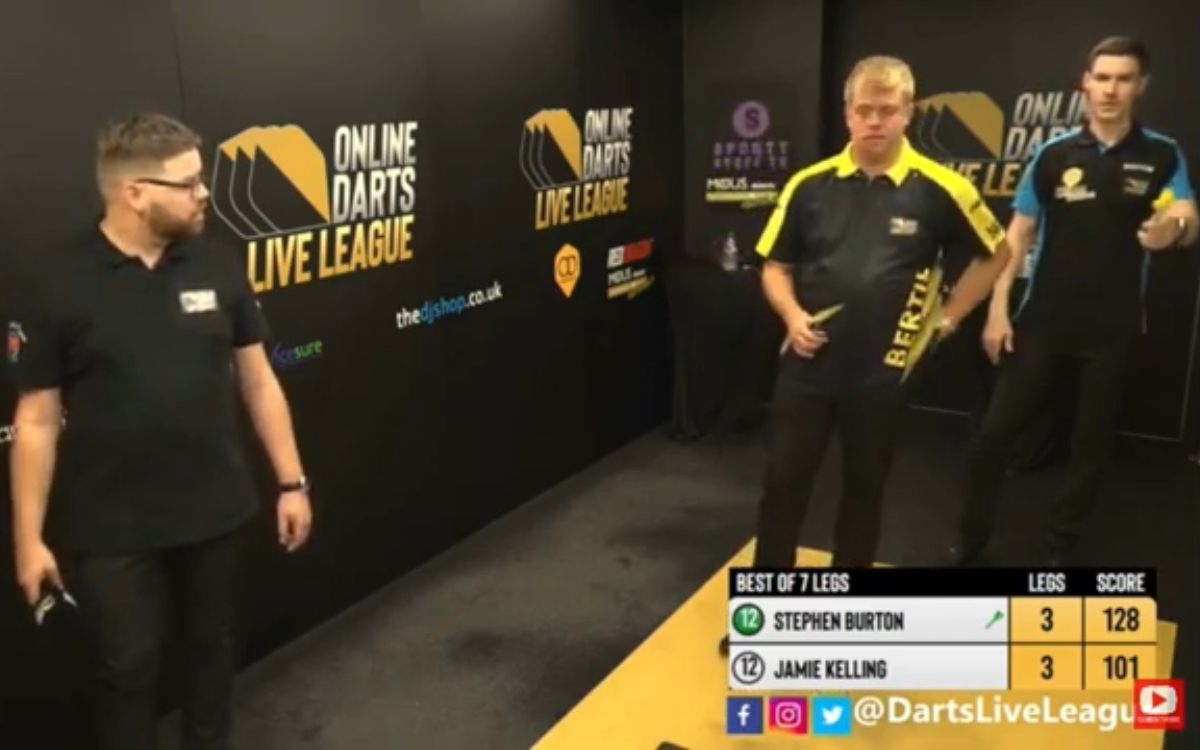 VIDEO: Jamie Kelling wint een leg met 541 punten in Darts League