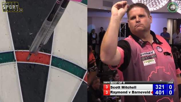 Livestream: Raymond van Barneveld speelt tegen Scott Mitchell