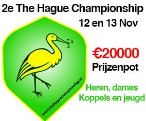 Groot internationaal The Hague Championship op 12 en 13 november