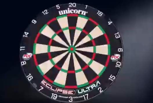 Nieuw Unicorn dartbord maakt debuut op World Grand Prix