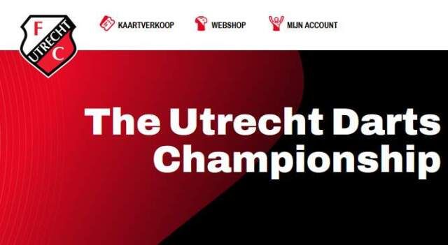 The Utrecht Darts Championship op unieke locatie bij FC Utrecht