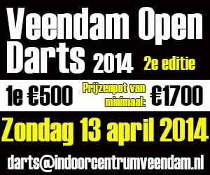 Open Veendam 2014 met 1700 euro te verdelen is in aantocht