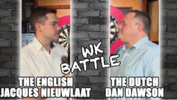 WK Battle: Jacques Nieuwlaat neemt het op tegen Engelse collega