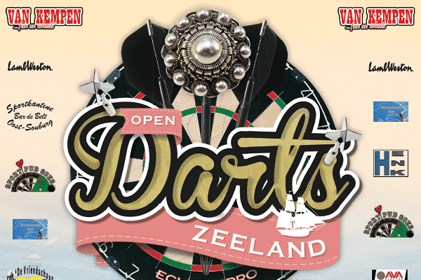 Inschrijven voor het Open Darts Zeeland vanaf heden mogelijk