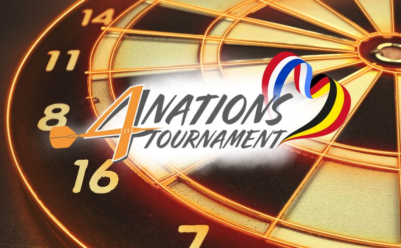 Nederlandse Darts Bond maakt teams 4 Nations Tournament bekend