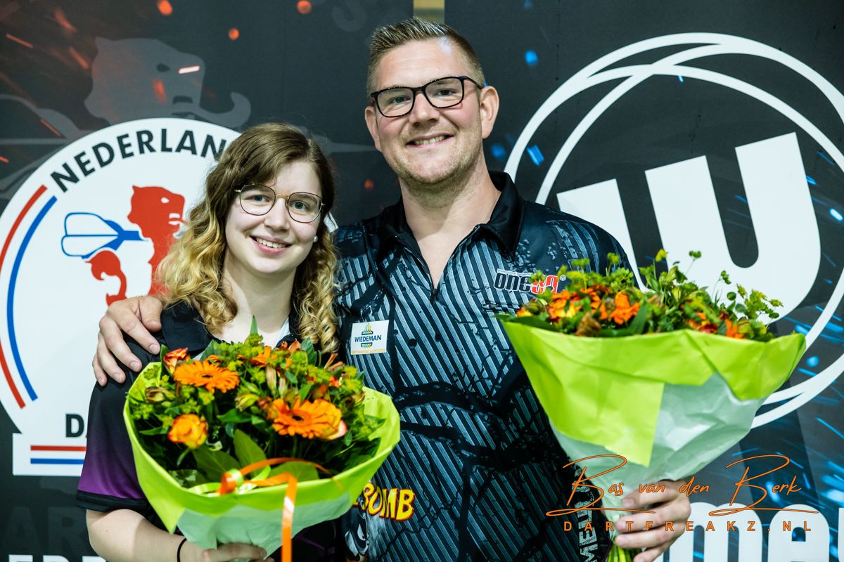 Ron Meulenkamp en Desiree Geel winnen het kwalificatie toernooi voor de Nederlandse selectie