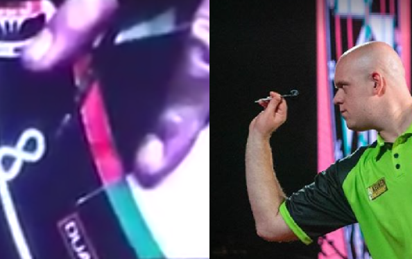 VIDEO: Bobby George toont blind vertrouwen in Michael van Gerwen met deze actie