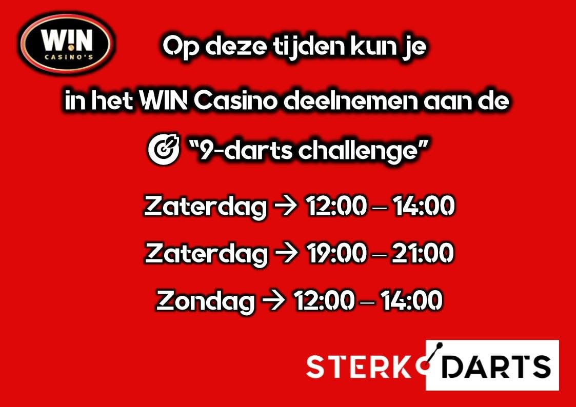 WIN Casino heeft ook dit jaar weer leuke actie voor deelnemers van de Tilburg Darts Trophy 2023