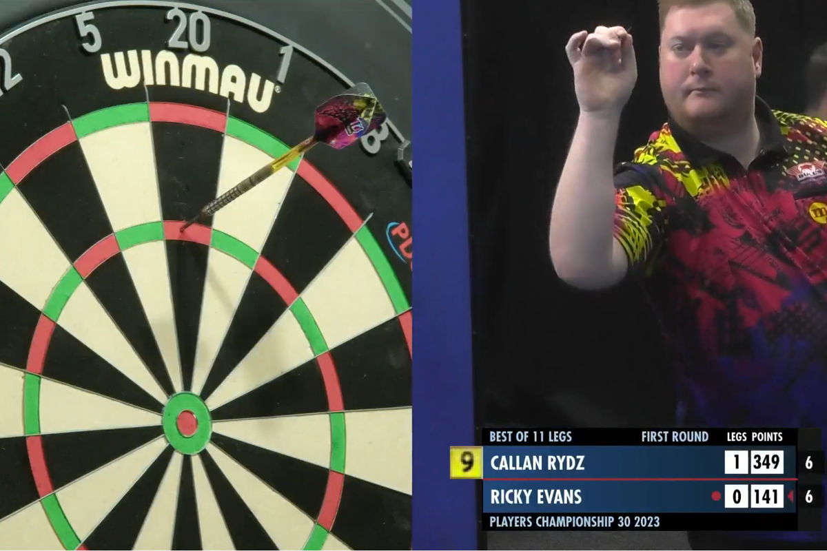 VIDEO: Ricky Evans gooit snelste 9-darter ooit tijdens Players Championship 30