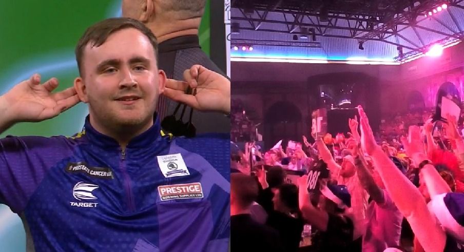 Deze geinige tekst zong het publiek voor Luke Littler na sensationeel debuut op PDC WK