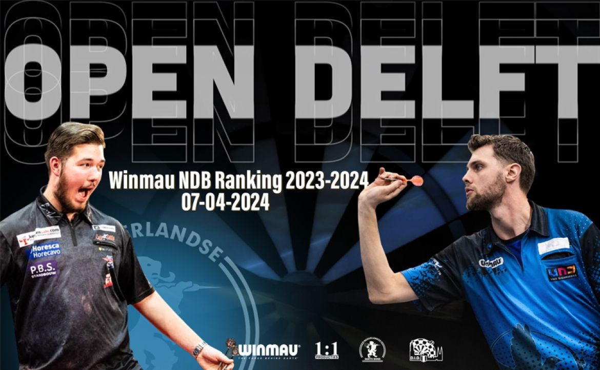 Aanstaande zondag de vijfde NDB ranking 'Open Delft' inschrijven heren A en dames kan tot zaterdag 15 uur