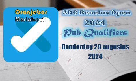 Laatste kans voor potentiële deelnemers aan de ADC Benelux Pub Qualifier