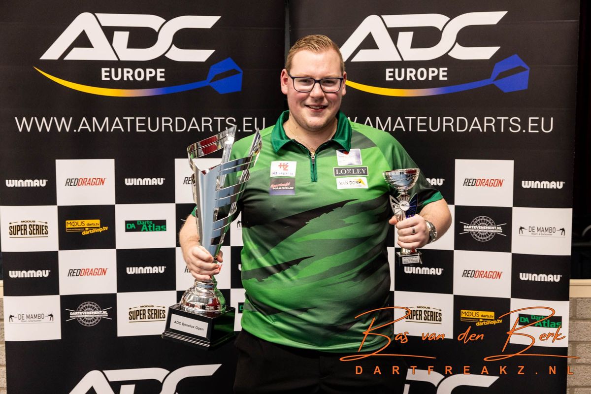 ADC Benelux Open 2024: Marvin van Velzen is de kampioen, Gloudemans beste dame en Borgmans beste amateur