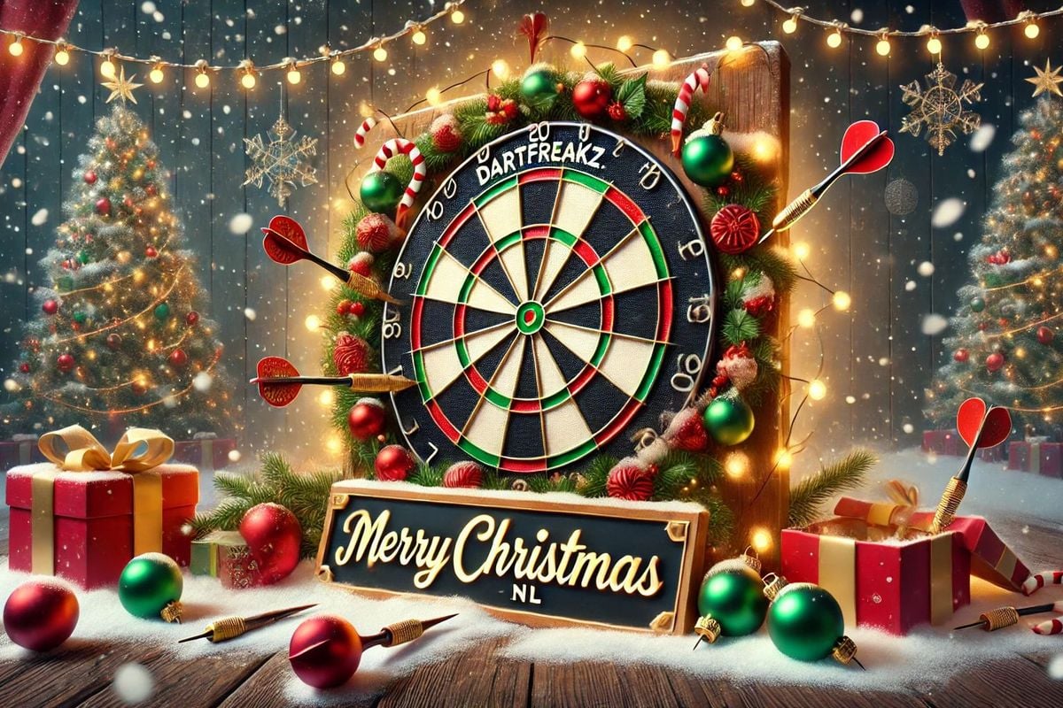 Feestelijke kerstwensen en speciale aankondigingen van Dartfreakz.nl