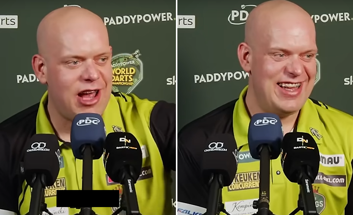 Van Gerwen: "Zullen we wedden van niet? Ik geef je 50 pond als je het kan bewijzen"