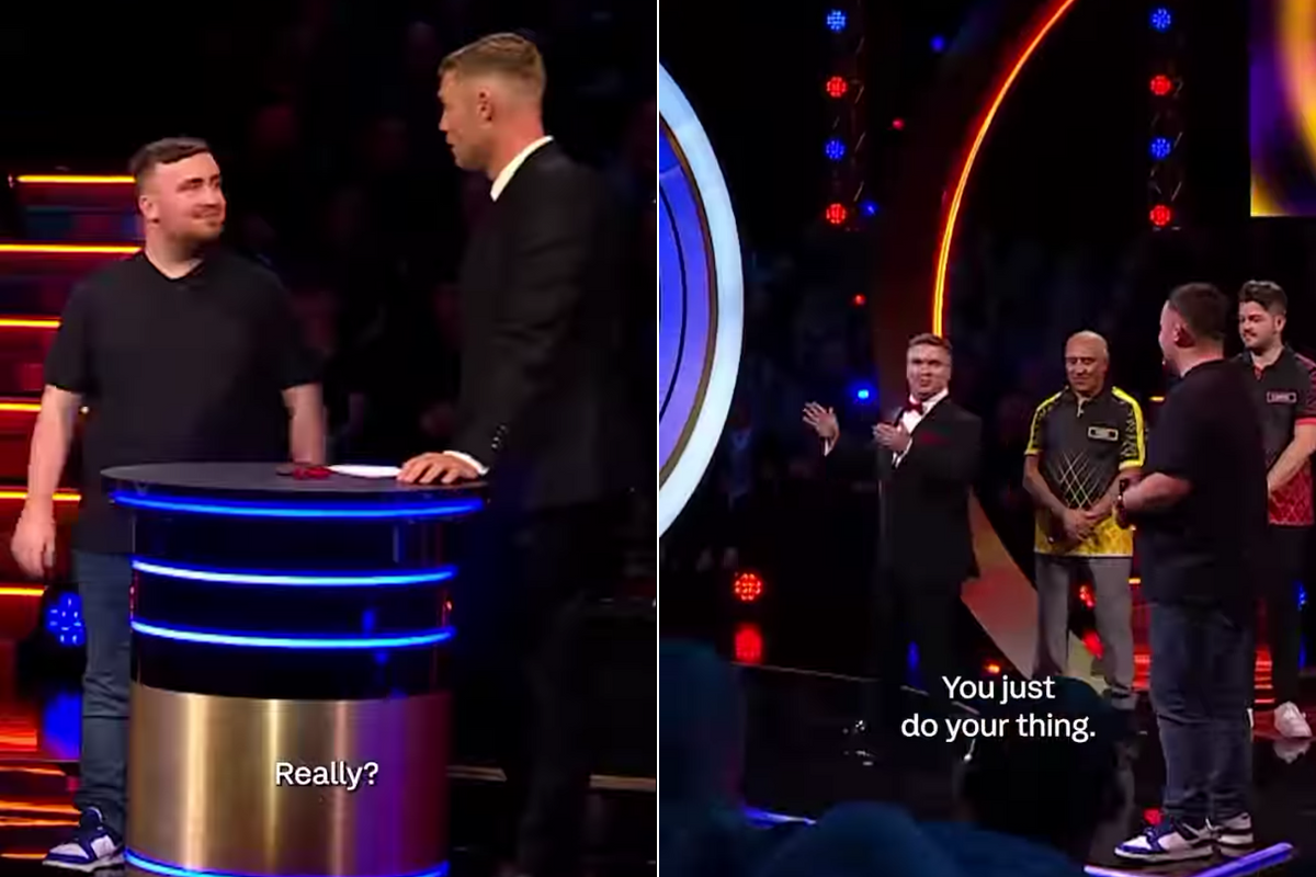 Luke Littler gaat de uitdaging aan in tv-programma 'Bullseye' en flikt vervolgens dit