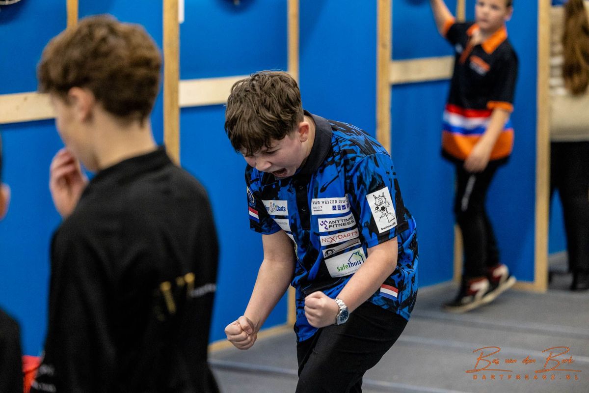 Quinn Sneeboer wint eerste Lucky Darts jeugdtoernooi van 2025