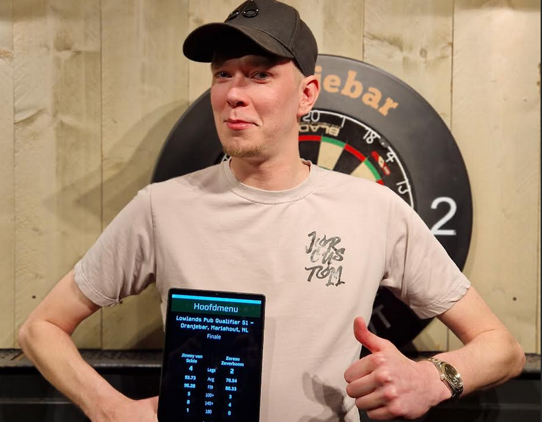 Laatste ADC Lowland Spring Series Pub Qualifiers bij Oranjebar prooi voor Jimmy van Schie