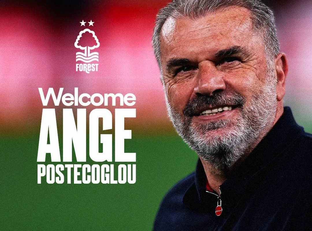 Ang : Ange Postecoglou nommé entraîneur de Nottingham Forest