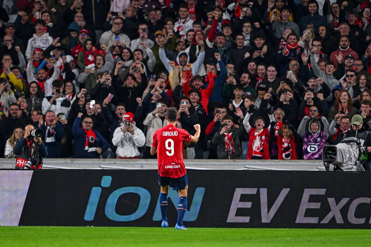 LOSC : La détente à la Cristiano Ronaldo d'Olivier Giroud