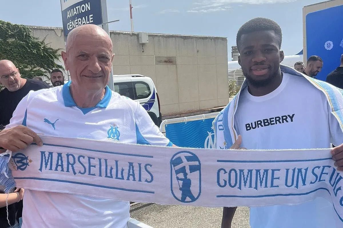 OM : Hamed Junior Traoré est arrivé à Marseille