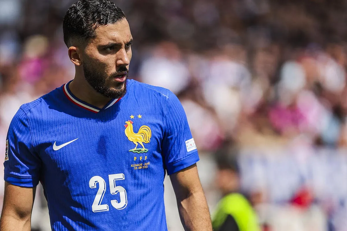 Rayan Cherki forfait avec l'équipe de France