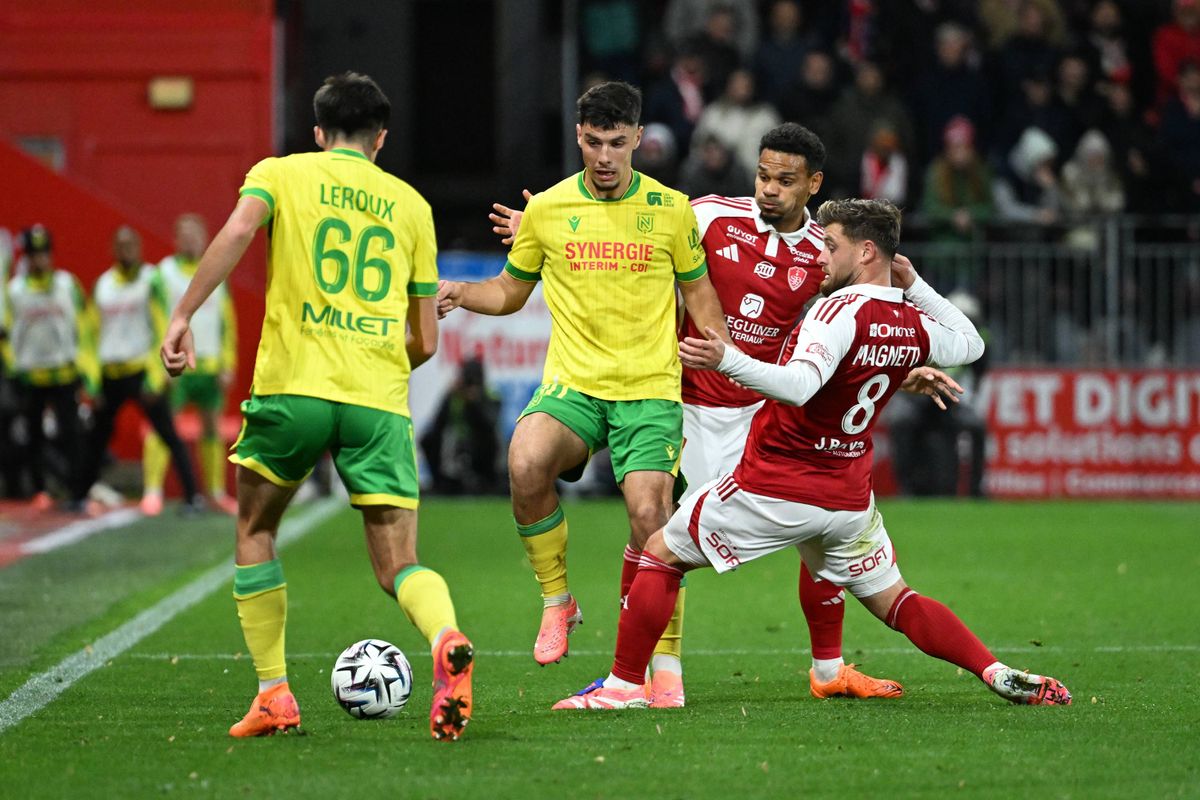L1 : A Brest, Lopes sauve encore Nantes