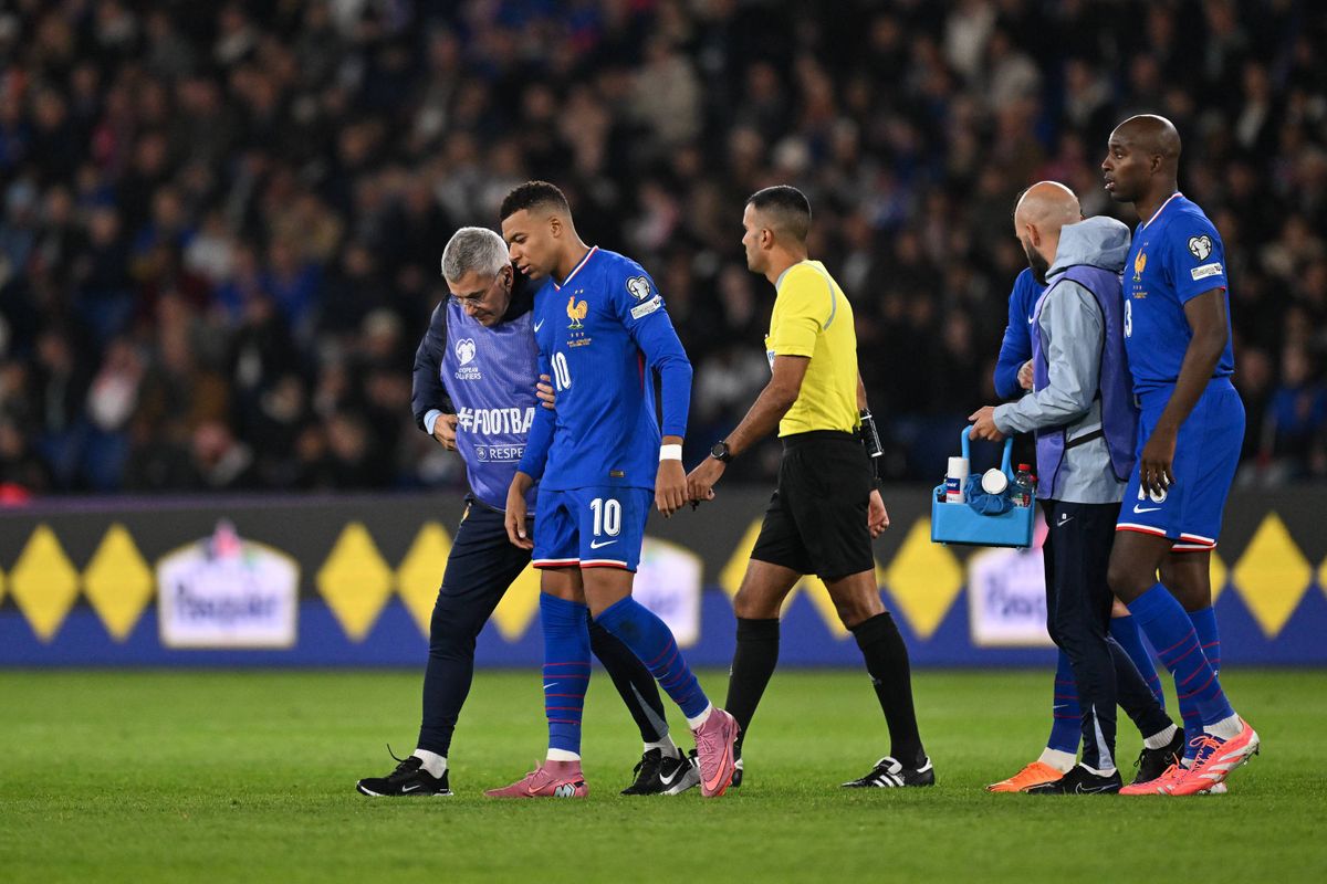 Blessé, Kylian Mbappé abandonne l'équipe de France