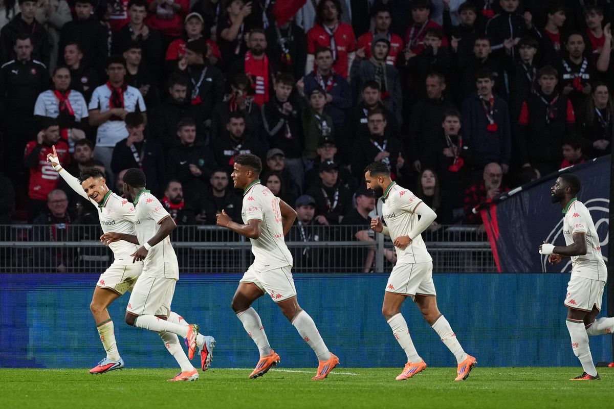 L1 : Rennes mené 2-0 par Nice, le stade se vide