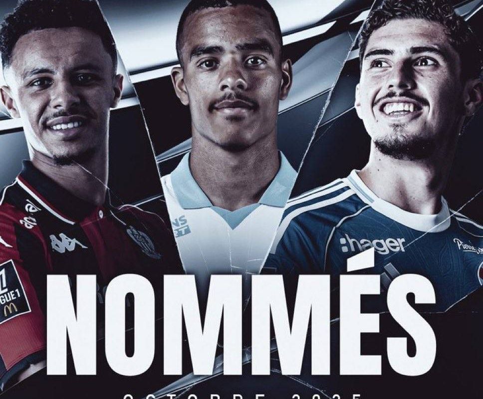 L1 : Greenwood, Diop ou Panichelli, qui sera le joueur du mois d'octobre ?