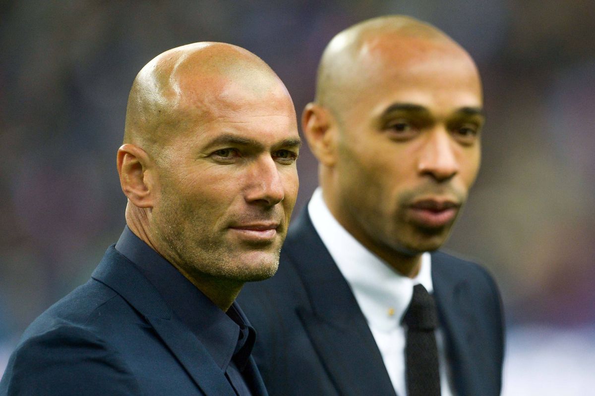 Zidane et Henry sont trop forts, il craque