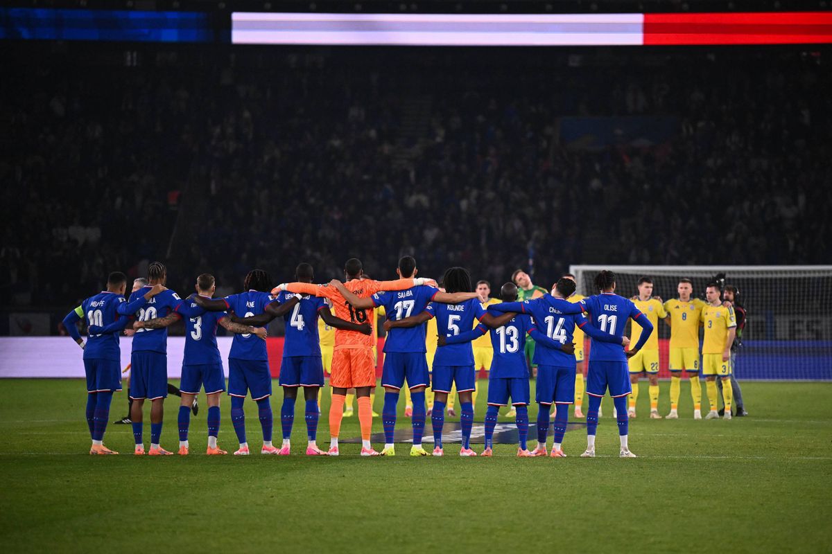 France-Ukraine : La minute de silence poignante