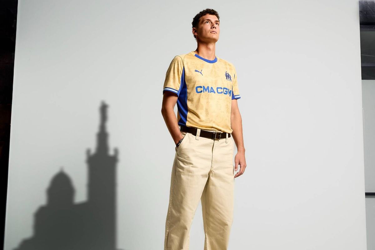 L'OM sort un nouveau maillot, il est en or