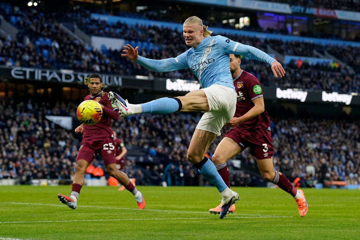 PL : Haaland et Man City enchaînent contre West Ham