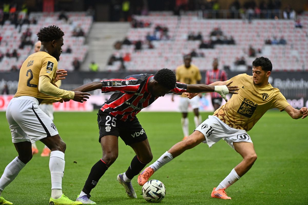 L1 : Angers punit un Nice en perdition