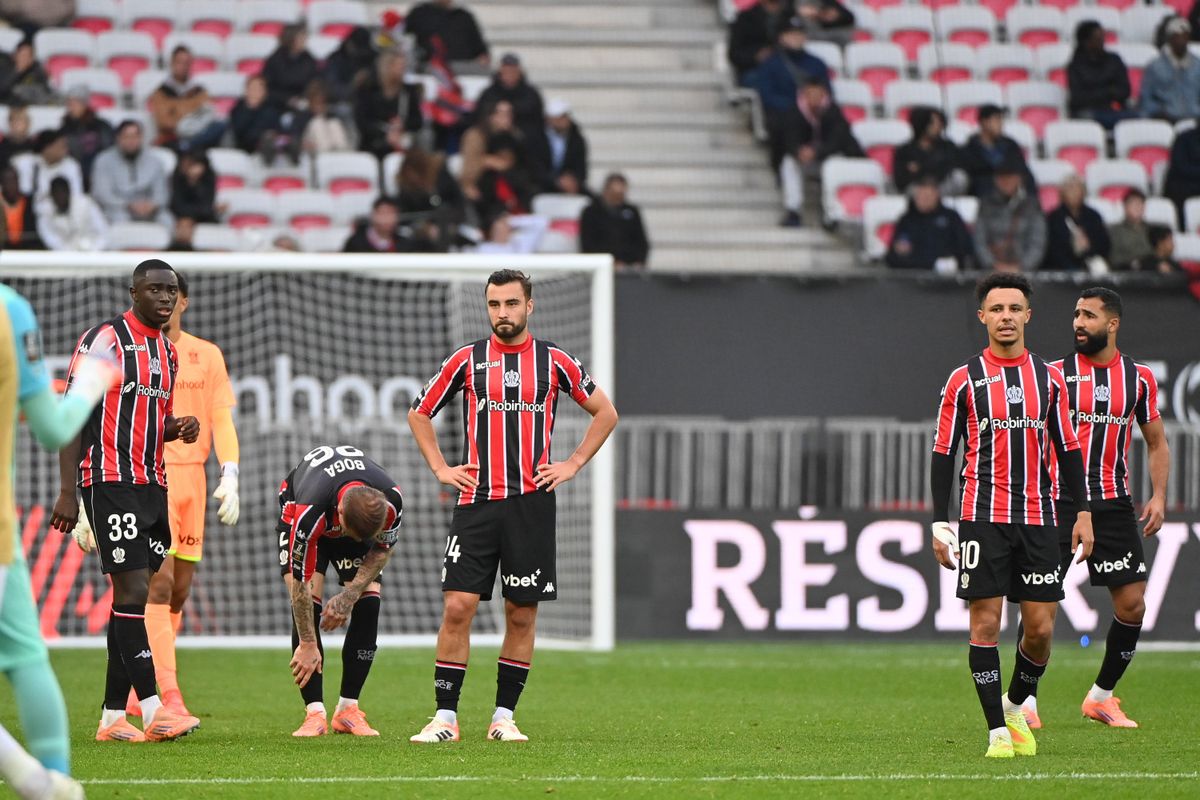 Nice envoyé brutalement en Ligue 2