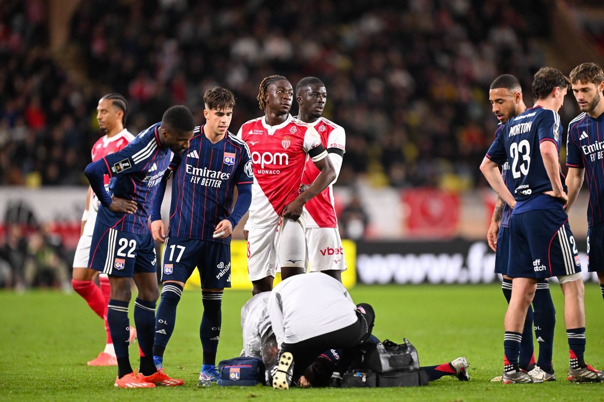 Monaco-OL : Attentat sur Tagliafico, l'image choc