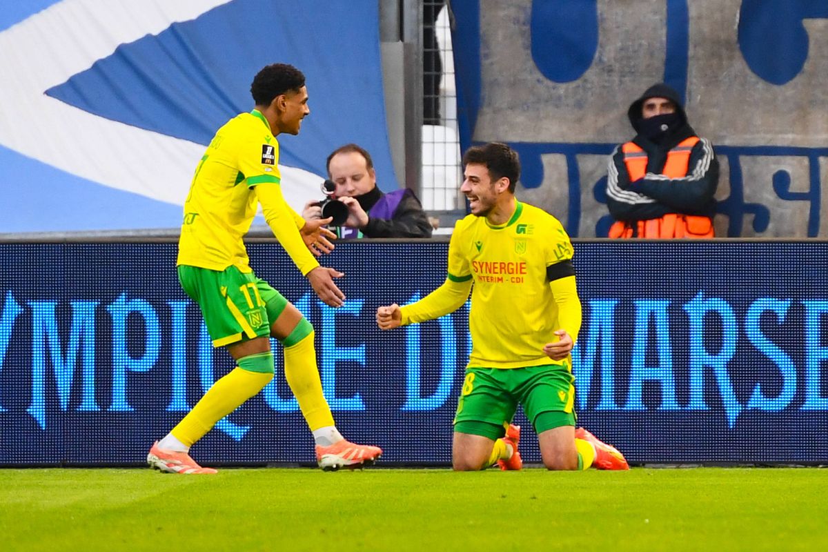 L'OM perd pied face à Nantes
