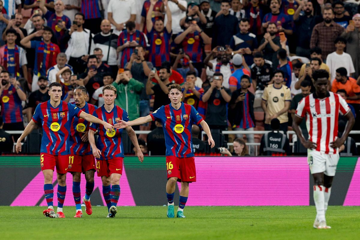 Esp : Barcelone en finale de la Supercoupe sur une manita