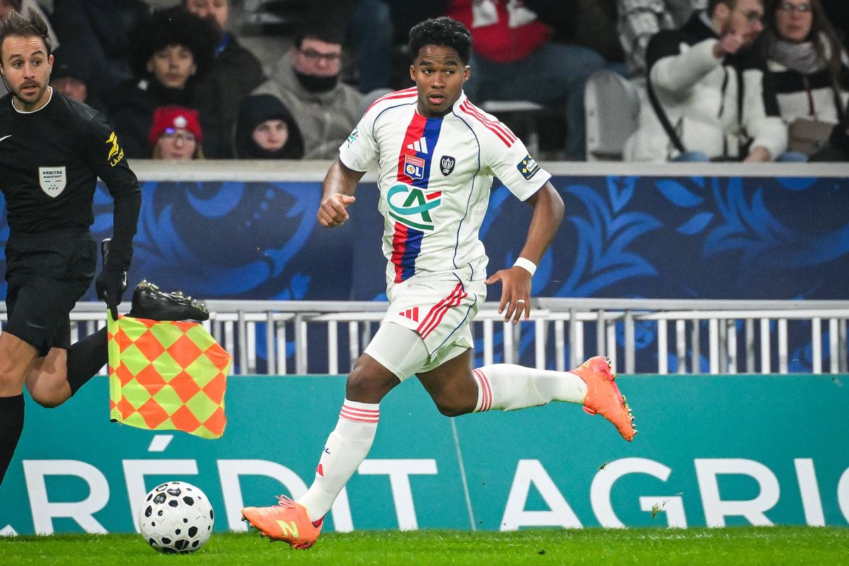 L'OL, c'est le Brésil, Endrick est heureux