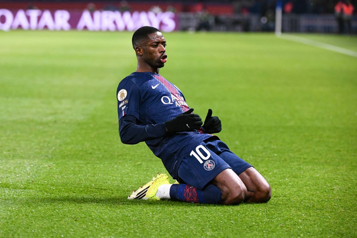 L1 : Dembélé et Greenwood, l'attaque de feu de l'équipe type