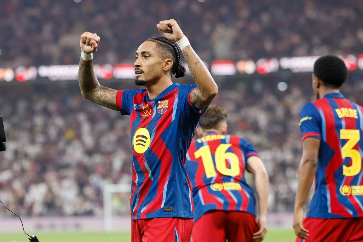 Supercopa : Raphinha dompte le Real, le Barça sacré !