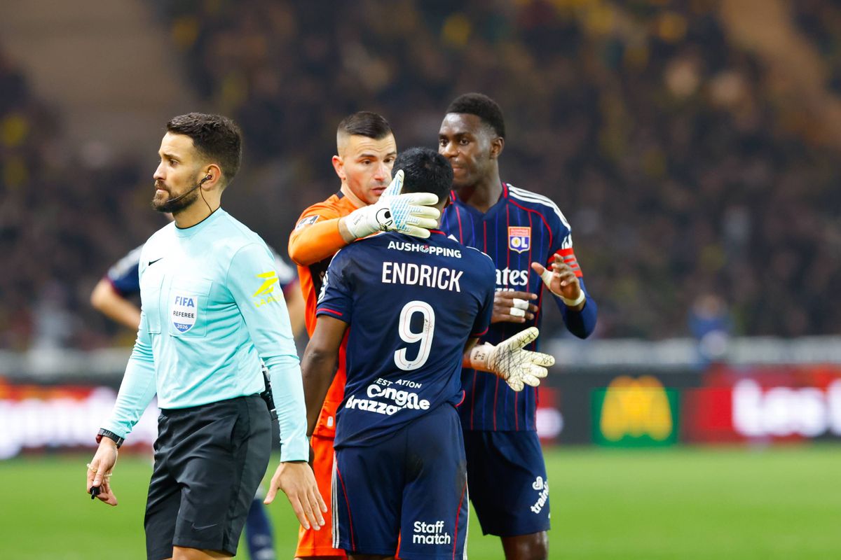 Carton rouge annulé pour Endrick, l'OL réagit
