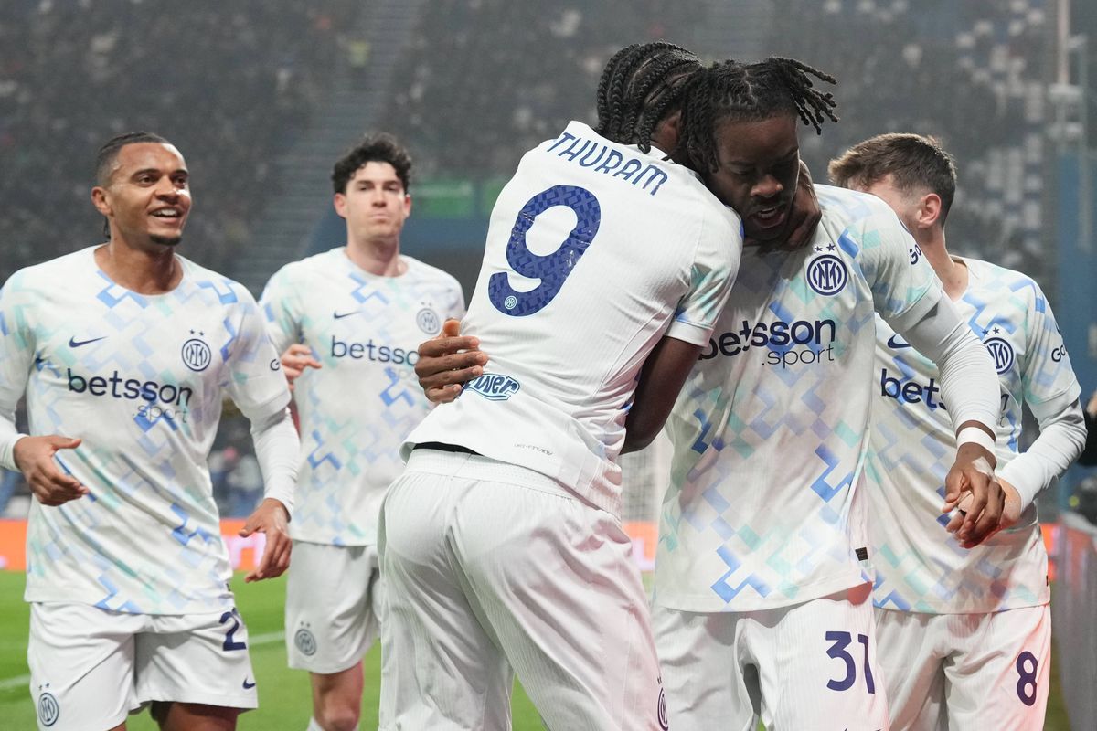 Serie A : L'Inter atomise Sassuolo et prend ses aises en tête